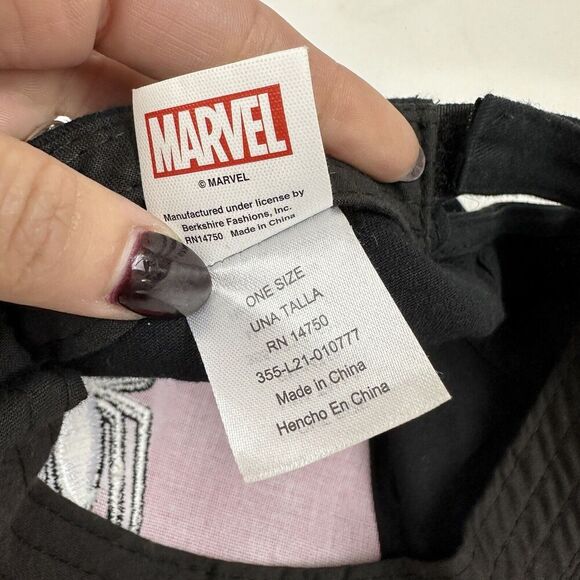 Spider-Man Baseball Hat Cap Marvel Comics Berkshire Fashions Youth Strapback - Picture 8 of 9